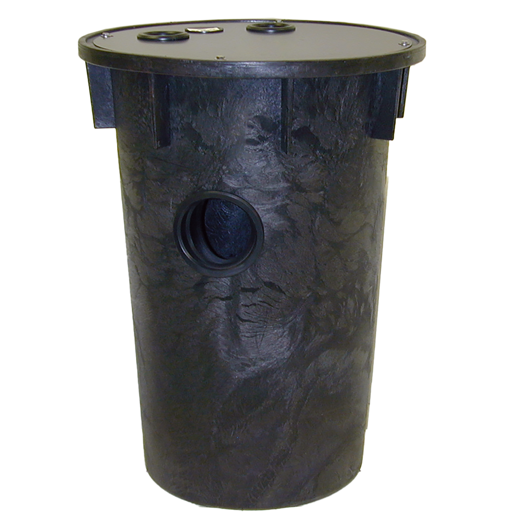 31-0615 Poly basin, 18x30 with stainless steel lid, 31-0615